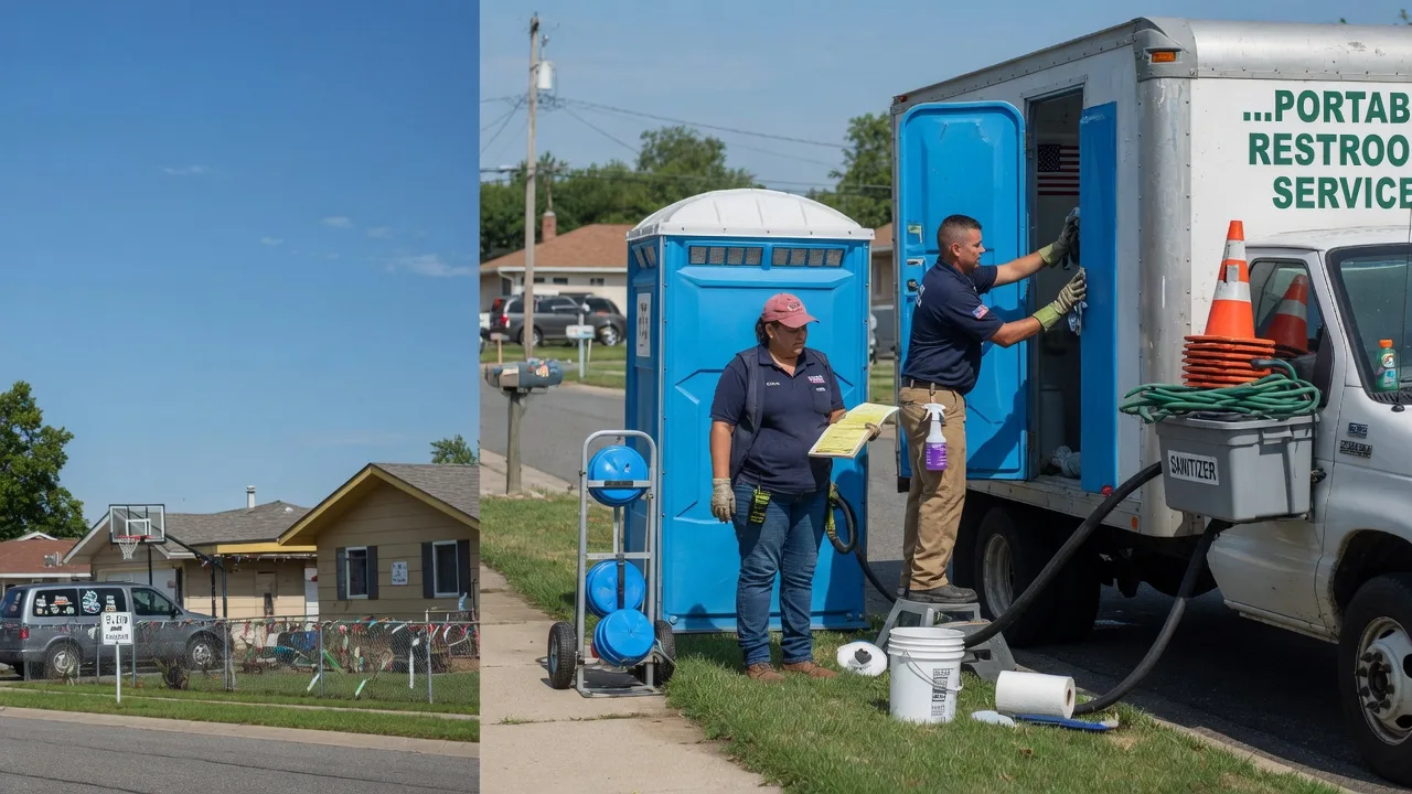 Portable Toilet Rental in Augusta, IL near me